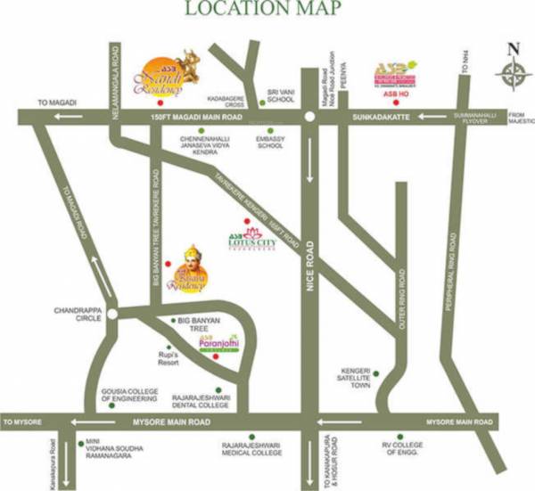 paranjothi-enclave Location Plan