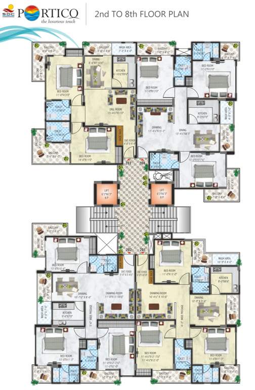  portico Portico Cluster Plan