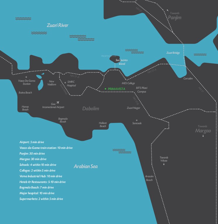  primavista Location Plan