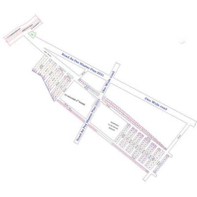  basava-residency Layout Plan