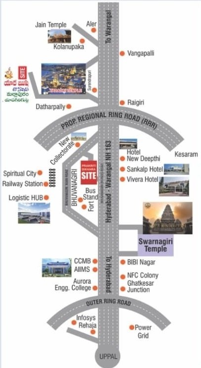  prakriti shikara Location Plan