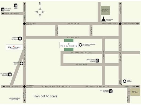  the-gardenia Location Plan