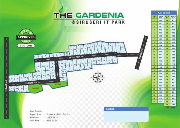  the-gardenia Master Plan
