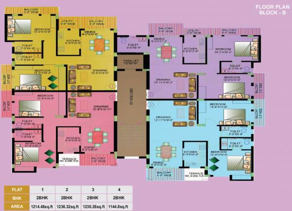  nilay Typical Floor Plan Of  Block B