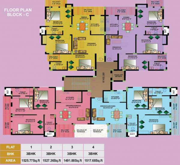  nilay Typical Floor Plan Of Block C
