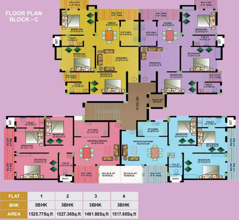  nilay Typical Floor Plan Of Block C