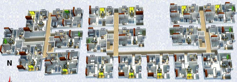  sathya devaki residency Cluster Plan