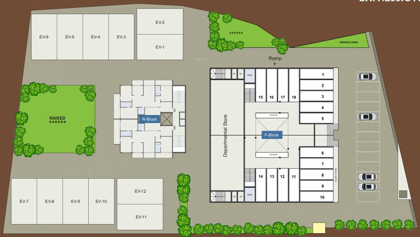  expressions Layout Plan