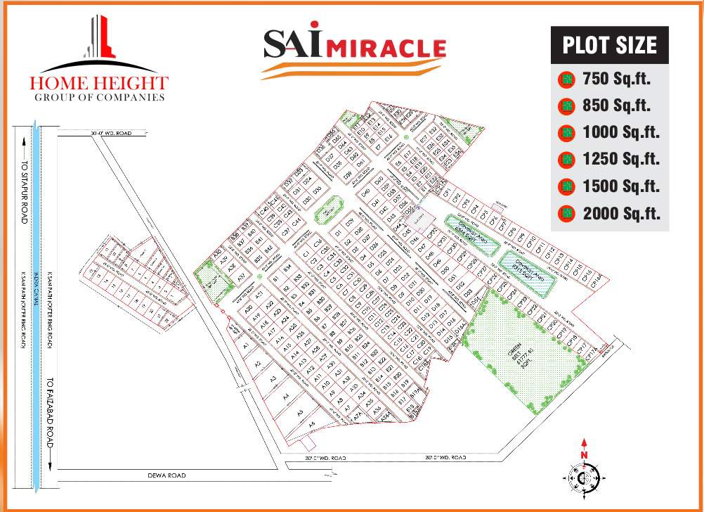  sai miracle Layout Plan