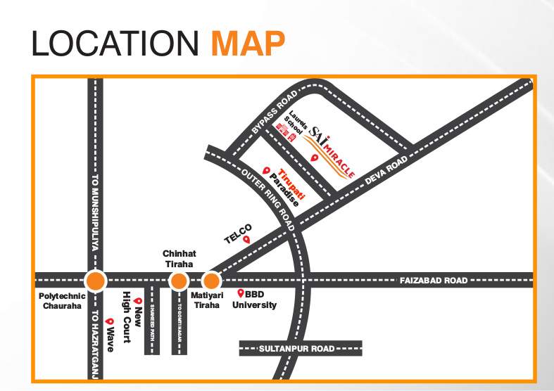  sai miracle Location Plan