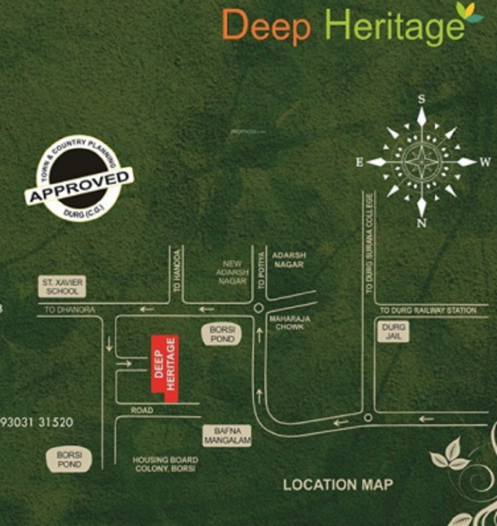  deep heritage Location Plan