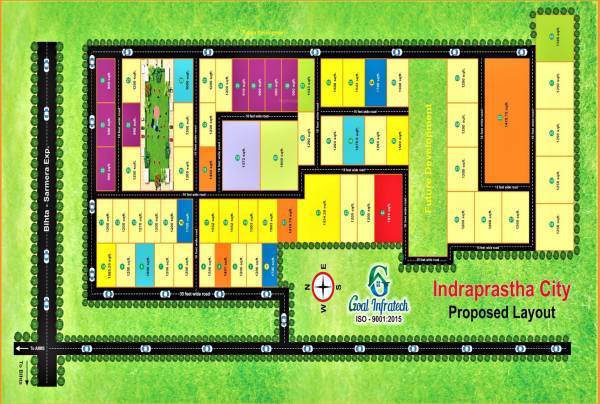  indraprastha-city Layout Plan