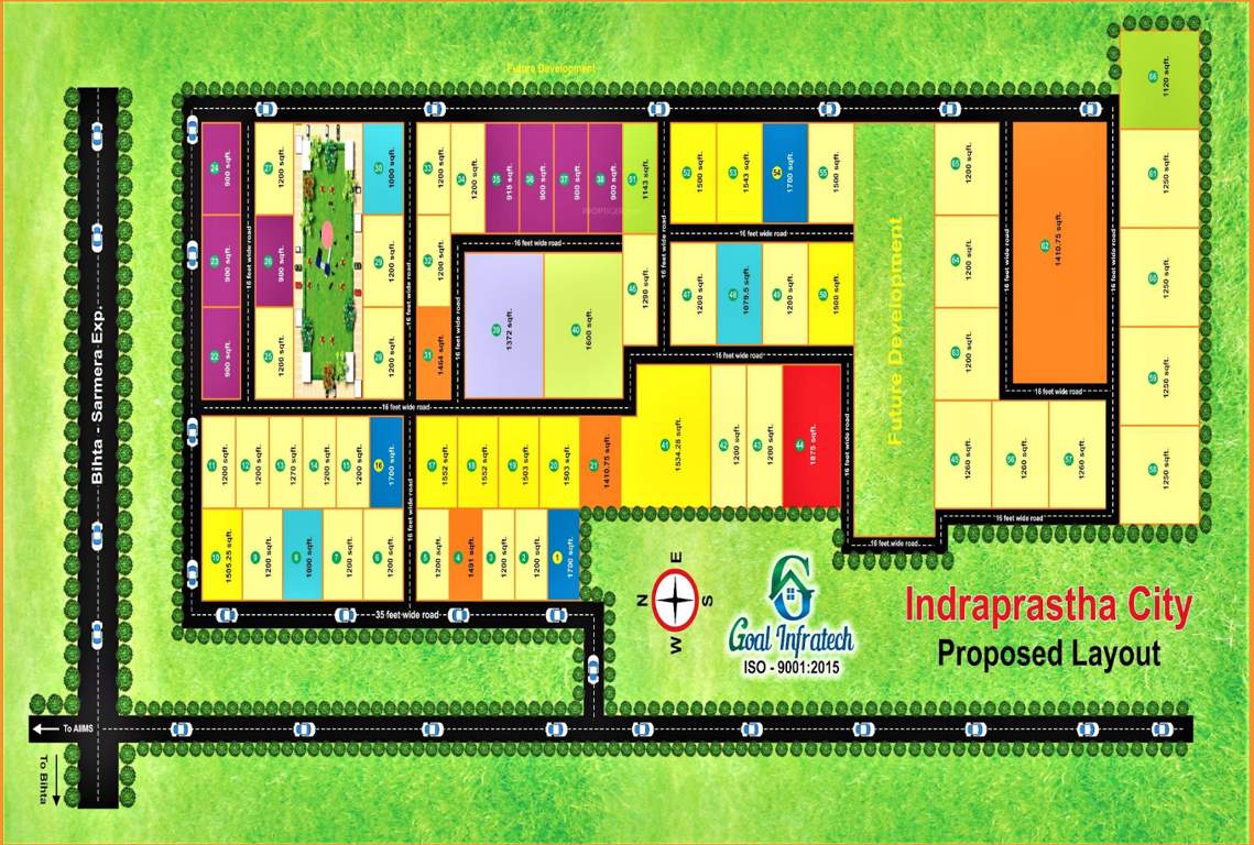  indraprastha city Layout Plan