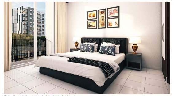 danube lawnz residences Bedroom