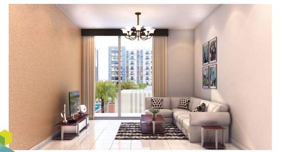 danube lawnz residences Living Area