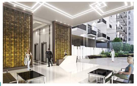 danube lawnz residences Lobby
