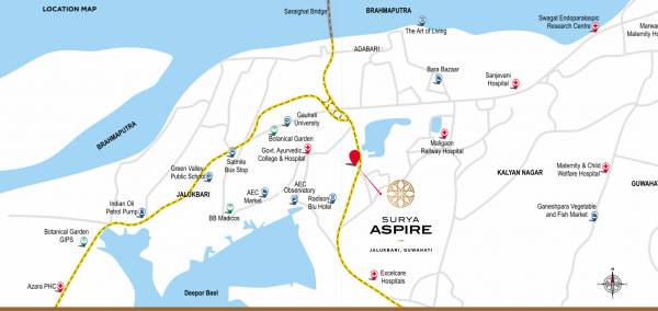  surya-aspire Location Plan