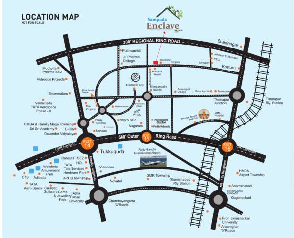  enclave Location Plan