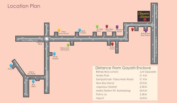  gayatri-enclave Location Plan