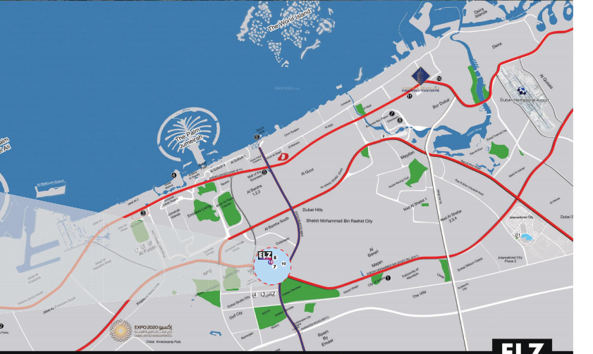  elz residence Location Plan