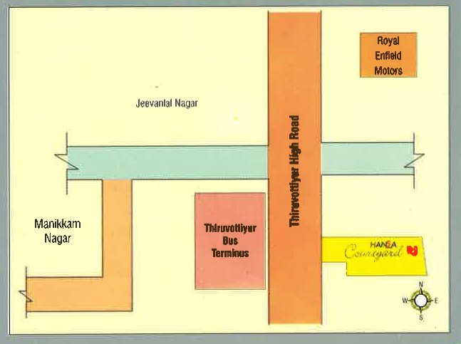  courtyard Location Plan