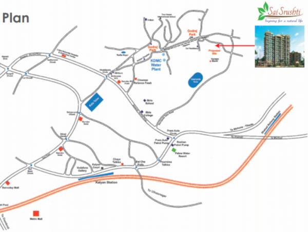  shrushti Location Plan