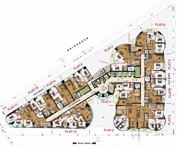 conqueror-tower Typical Floor Plan Of  Conqueror Tower from 2nd to 27th Floor
