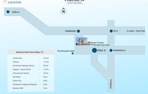  palace-10-apartments Location Plan