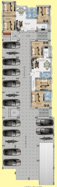 Cluster Plan for ground Floor park Cluster Plan for ground Floor
