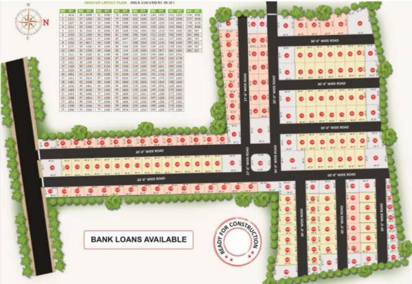  sai-green-garden Layout Plan