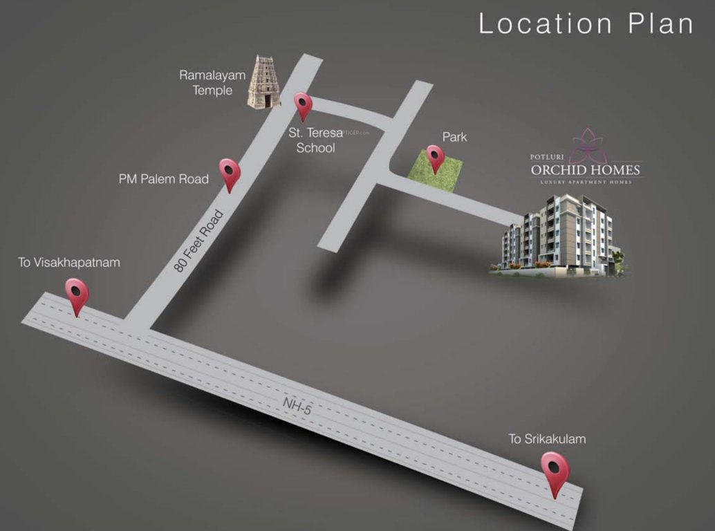  orchid homes Location Plan