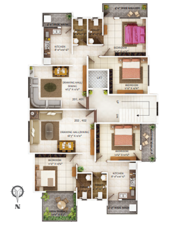  mrignayani enclave Cluster Plan