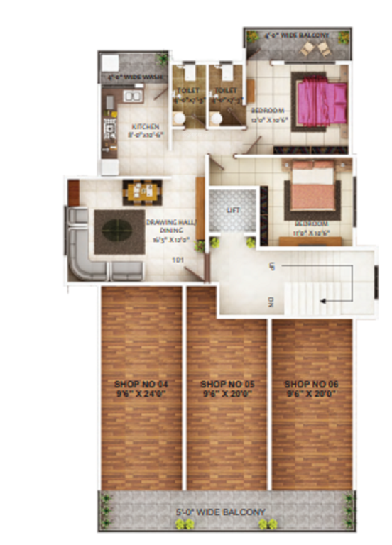  mrignayani enclave Cluster Plan