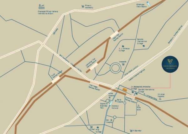 vivan-heights Location Plan