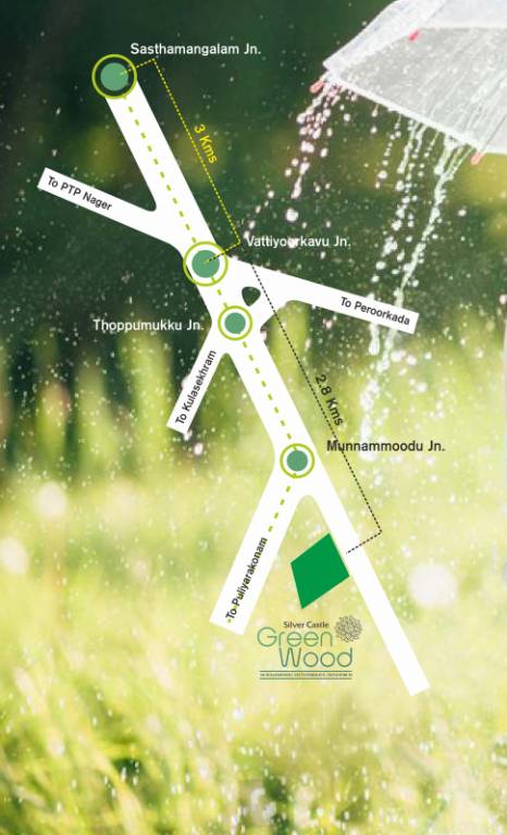 green woods Location Plan