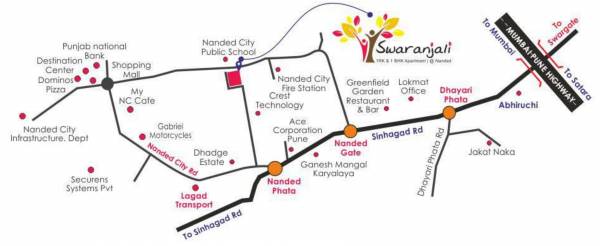  swaranjali Location Plan