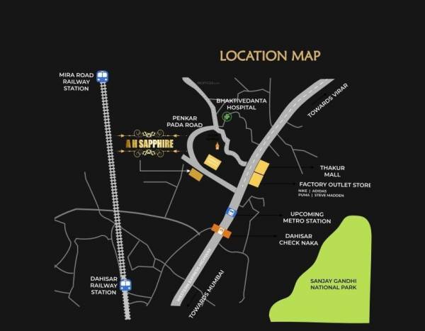  a-h-sapphire Location Plan