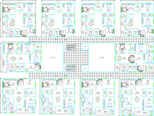 Dhanalakshmi Towers Cluster Plan dhanalakshmi-towers Dhanalakshmi Towers Cluster Plan