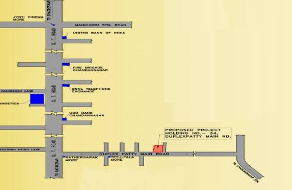  kuntala-apartment Location Plan