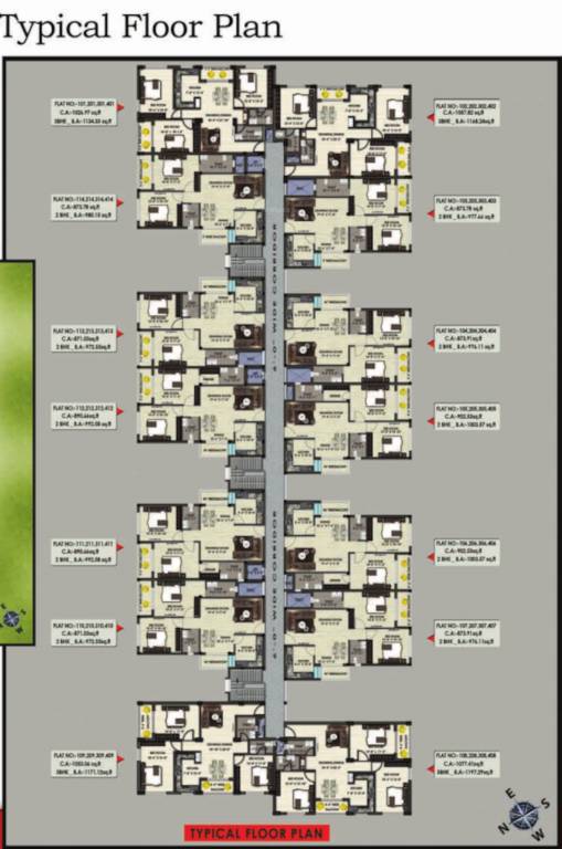 city homes City Homes Cluster Plan