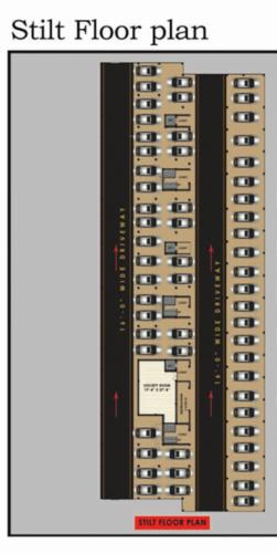  city-homes City Homes Cluster Plan for -1th Floor