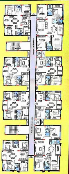  hill-county Typical Cluster Plan