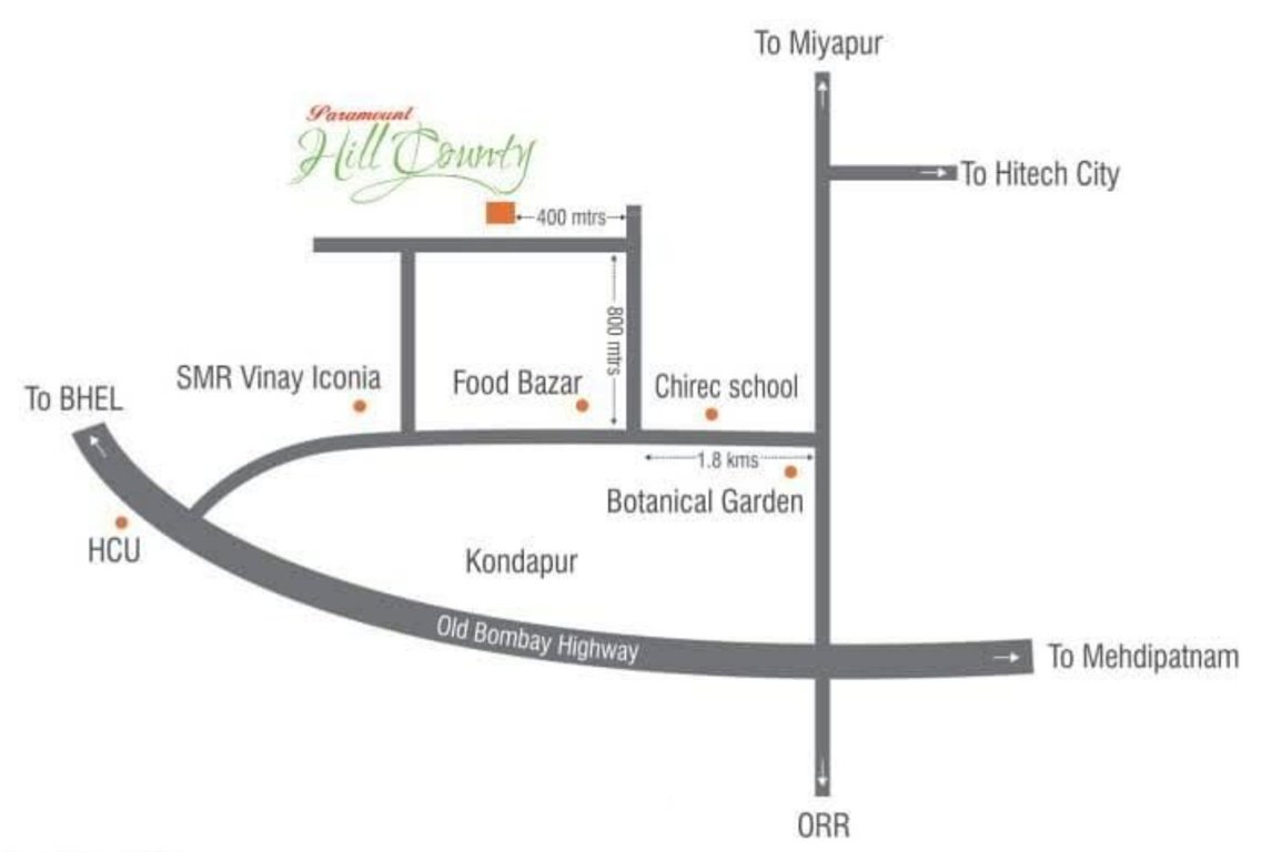  hill county Location Plan