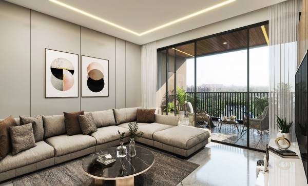  omkar-parisar Living Area