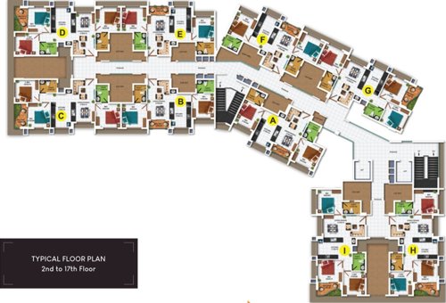  dd-sunset-island DD Sunset Island Cluster Plan for 2nd Floor