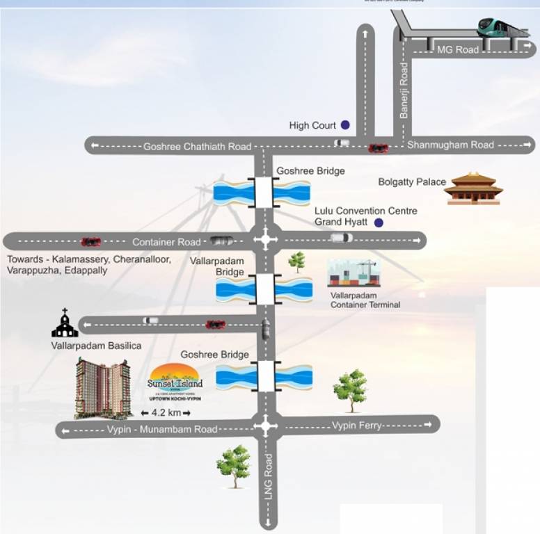 dd sunset island Location Plan