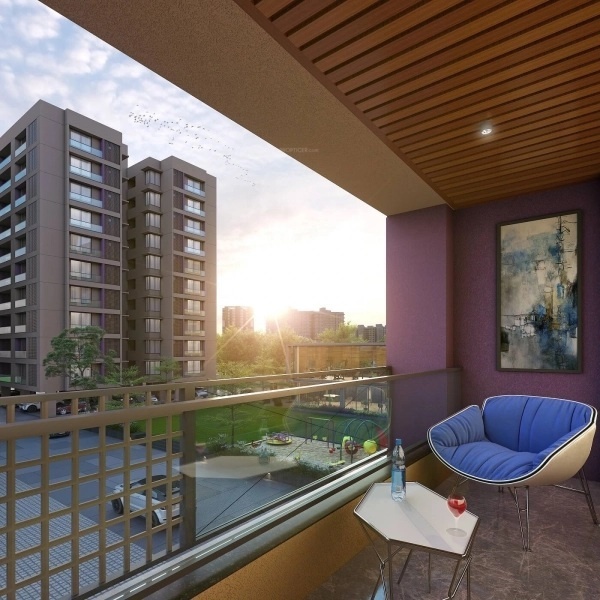  akshat-paradise Balcony