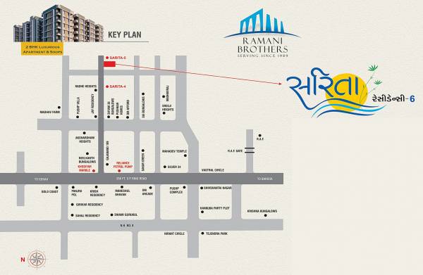  sarita-residency-6 Location Plan