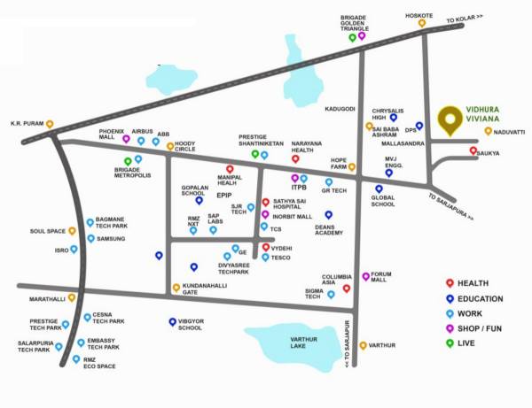  viviana Location Plan