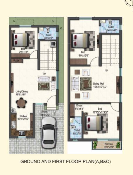  the-breeze-villas Cluster Plan